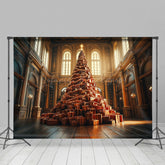 Lofaris Luxus Palast Geschenke Weihnachten Bäume Weihnachten Hintergrund